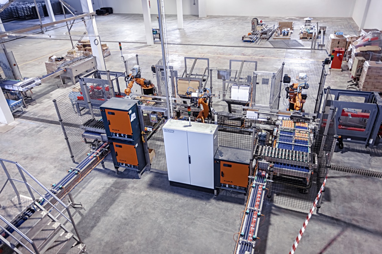 LINEA ENCAJONADO ROBOT – Wraparound 3 formatos