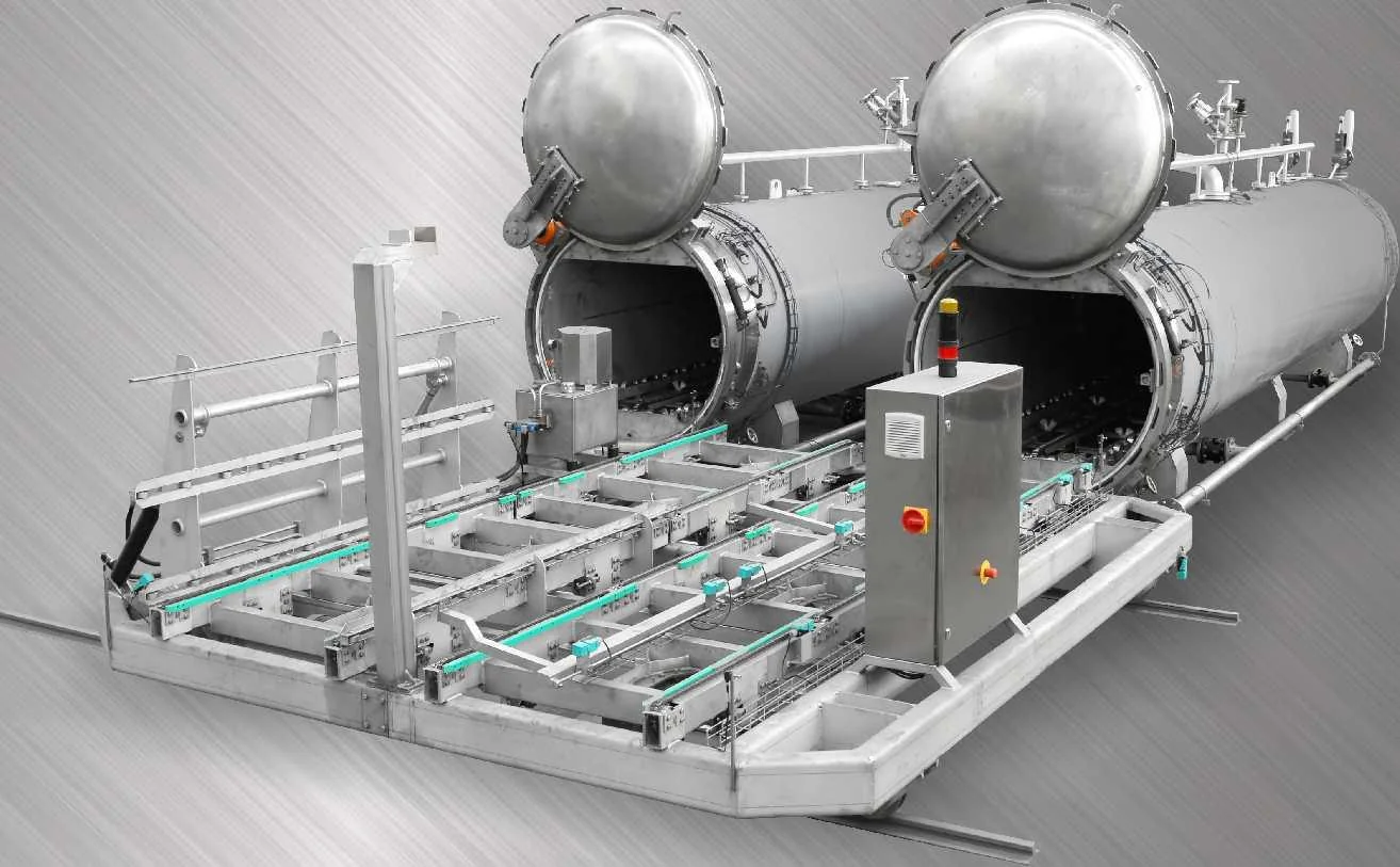 Batería de autoclaves y transfer de conexión