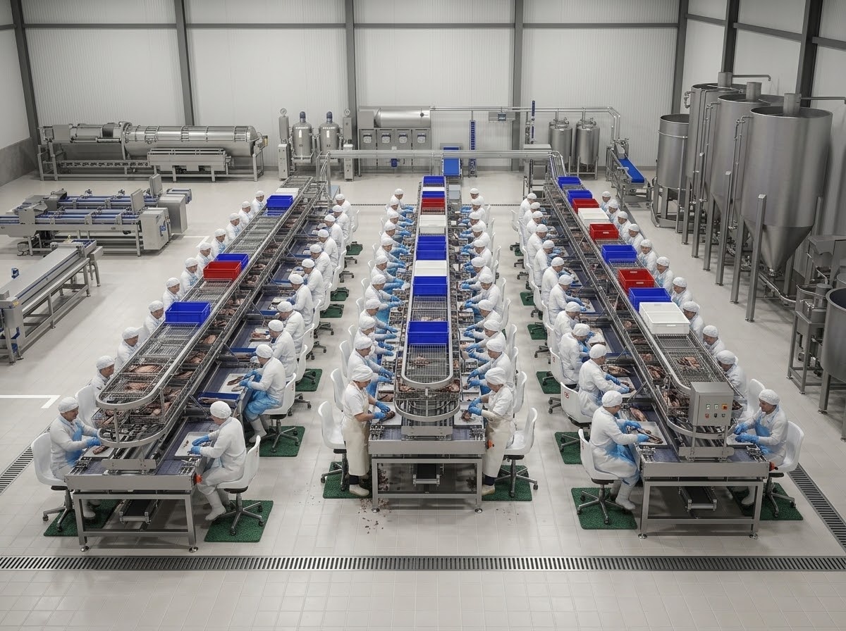 TUNA PROCESSING LINE